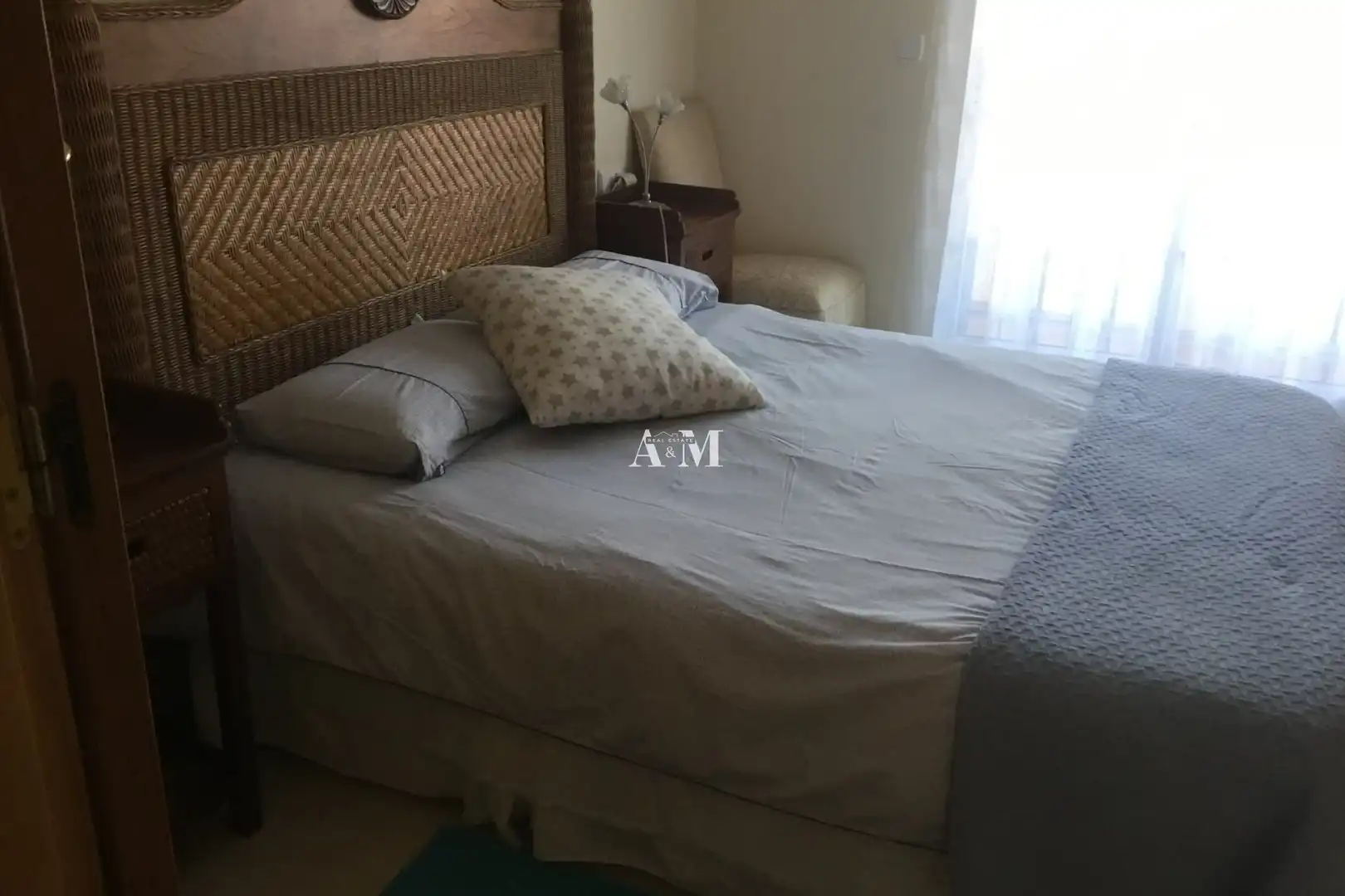 Dormitori de Casa adosada de lloguer en San Javier amb Terrassa, Piscina i Moblat