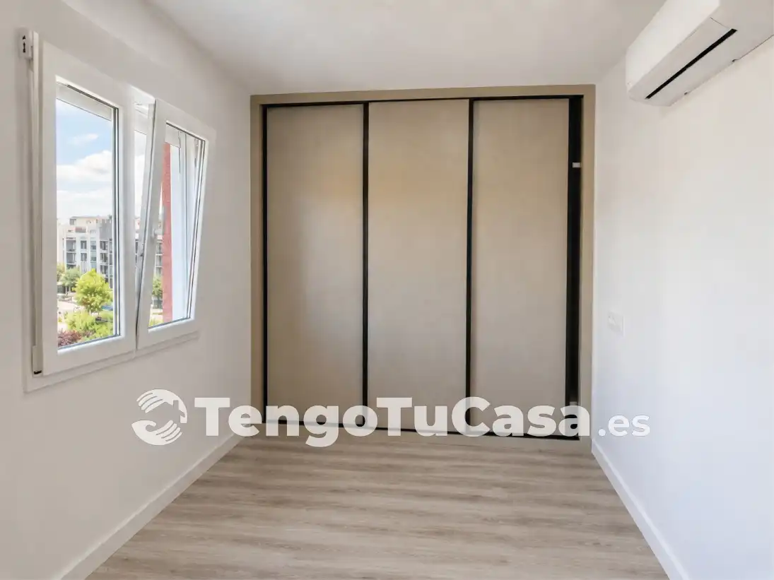 Schlafzimmer von Wohnung zum Verkauf in Madrid mit Klimaanlage, Heizung und Parkett