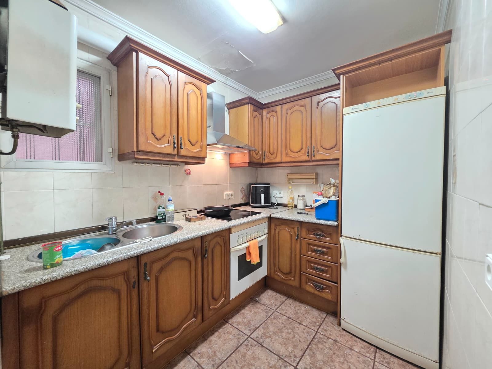 Kitchen of Flat for sale in  Huelva Capital  with Furnished and Oven