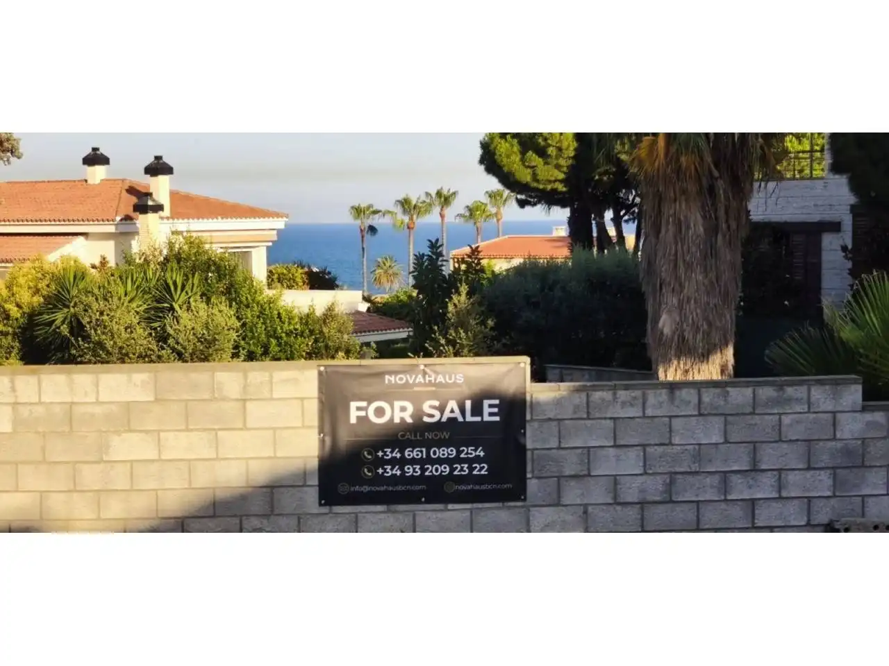 Vista exterior de Residencial en venta en Alella