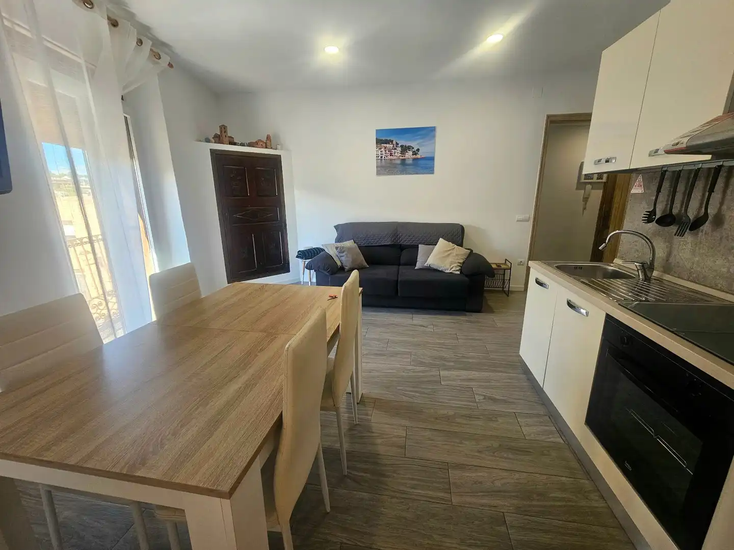 Living room of Apartments for sale in Begur  with Air Conditioner, Heating and Furnished