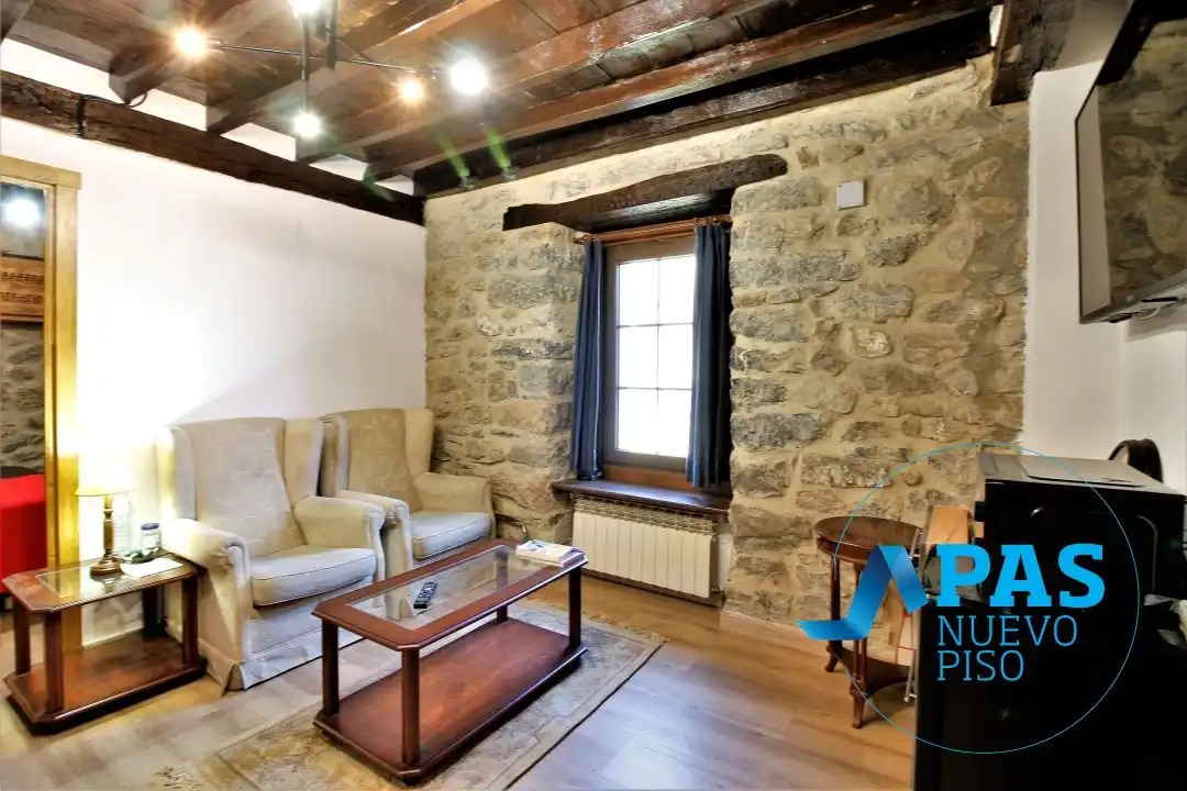 Living room of Houses for sale in Camaleño  with Heating, Private garden and Terrace