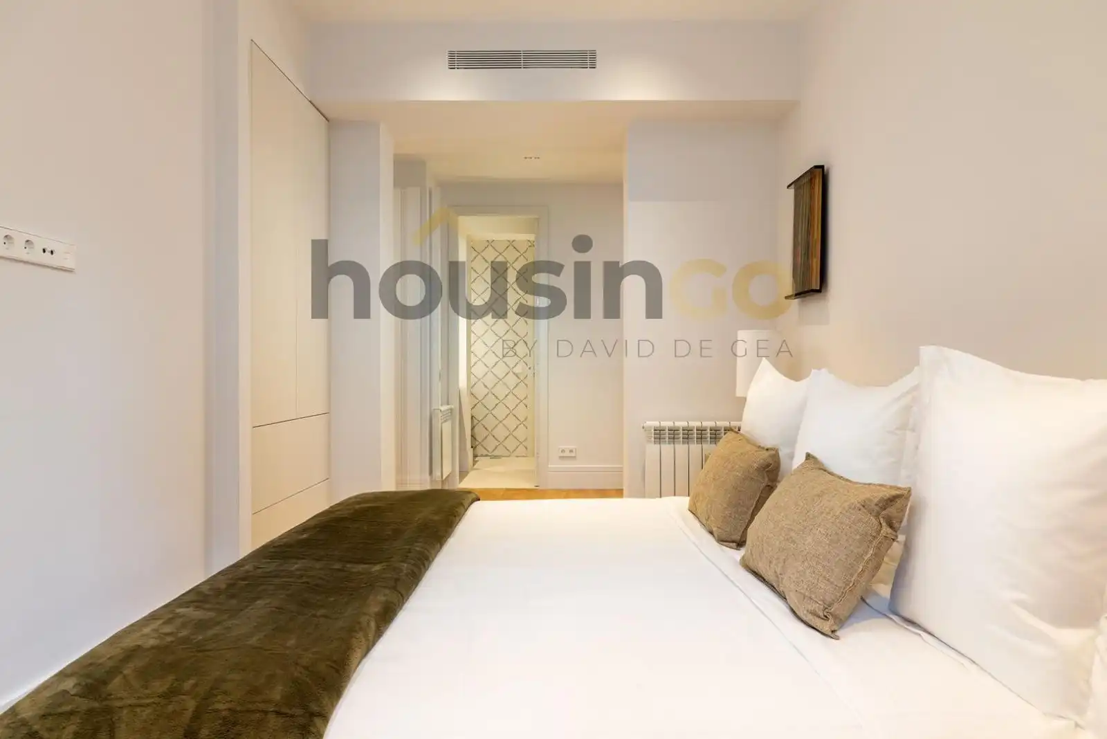 Schlafzimmer von Wohnung zum Verkauf in Madrid mit Klimaanlage, Heizung und Terrasse
