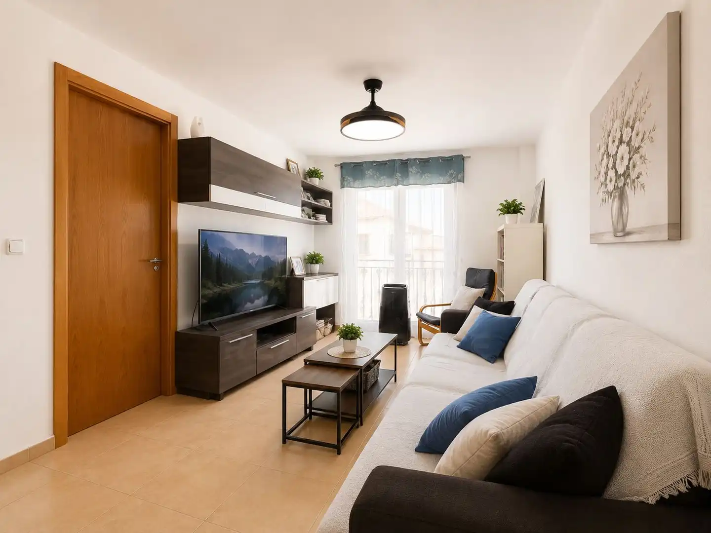 Wohnzimmer von Maisonette zum Verkauf in Murcia mit Klimaanlage, Heizung und Terrasse