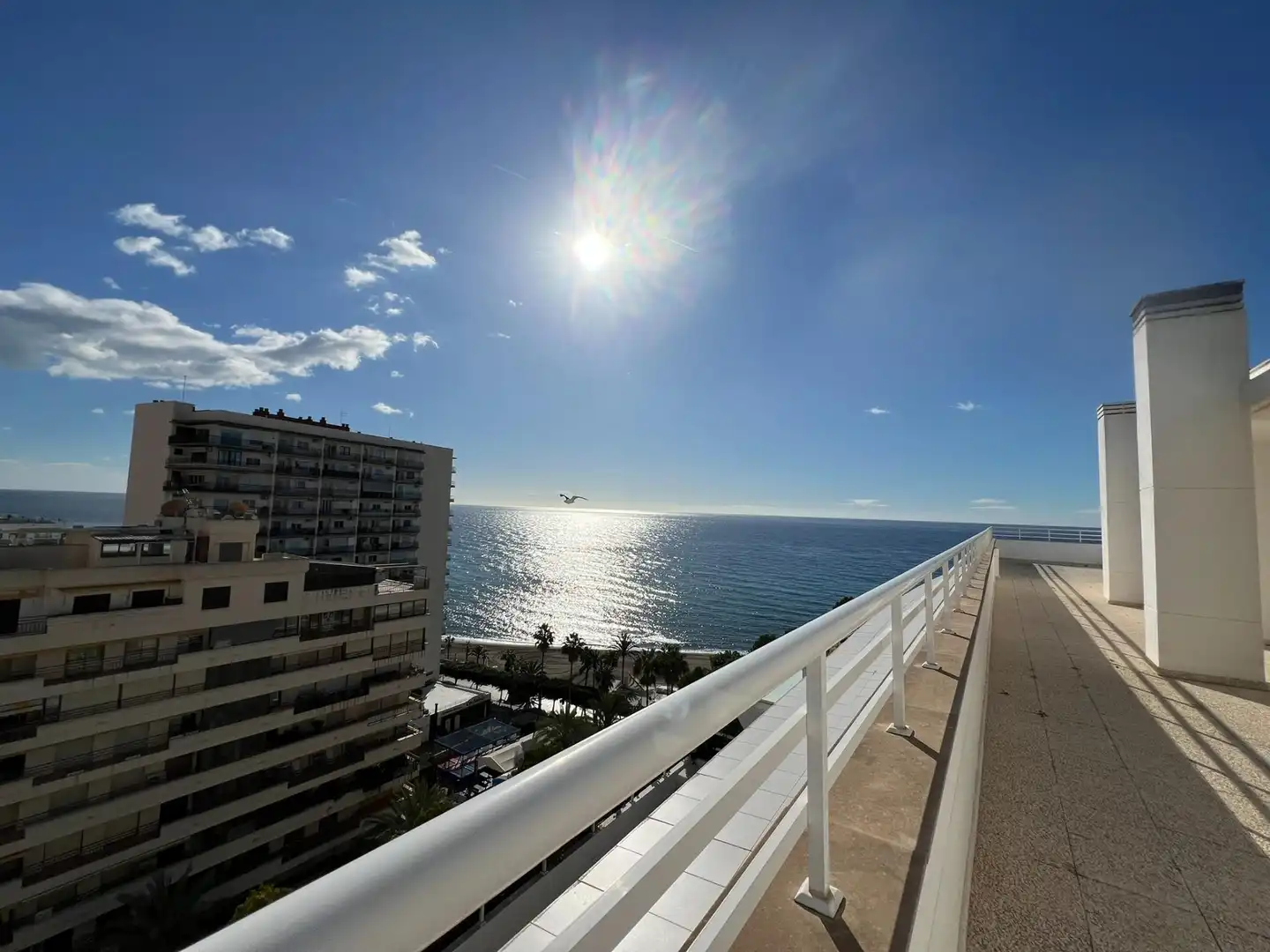 Außenansicht von Wohnungen zur Miete in Marbella mit Klimaanlage, Heizung und Terrasse