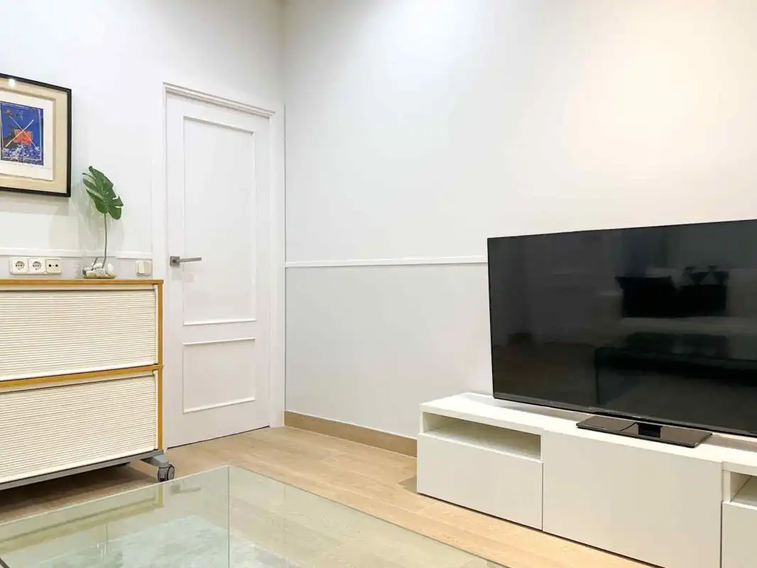 Sala de estar de Planta baja de alquiler en Madrid con Calefacción y Amueblado