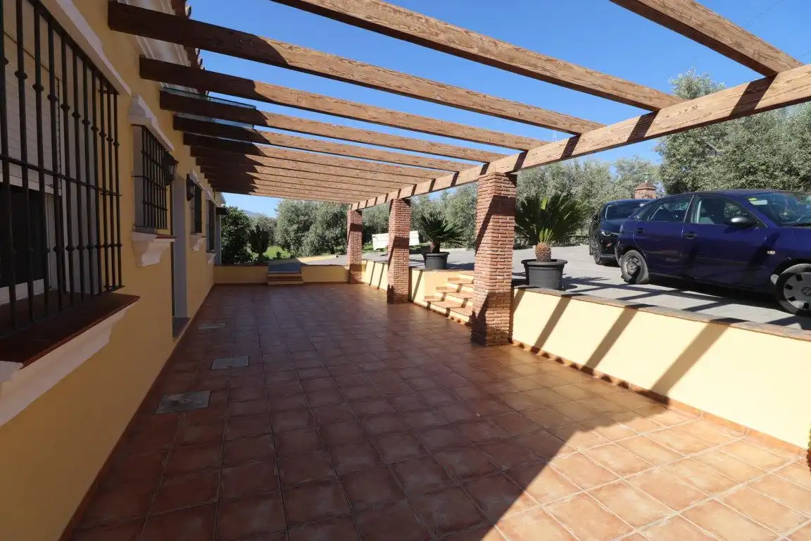 Terrace of Houses for rent in Coín  with Private garden, Terrace and Swimming Pool