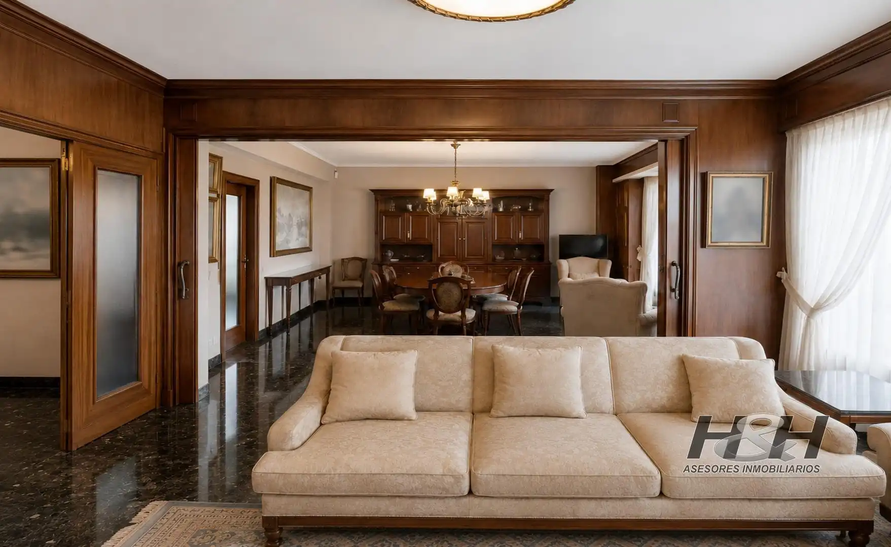 Sala de estar de Piso en venta en Valencia con Aire acondicionado, Calefacción y Balcón