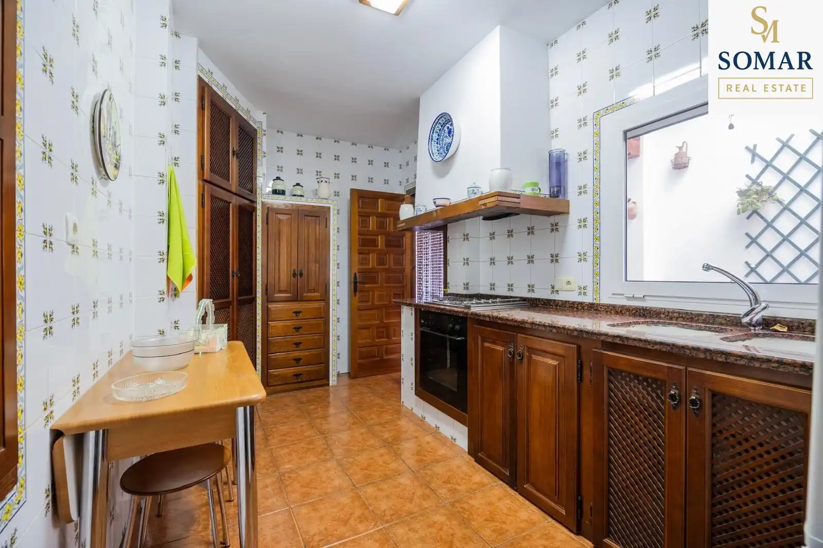 Cuina de Finca rústica en venda en Mogente / Moixent amb Jardí privat, Terrassa i Piscina
