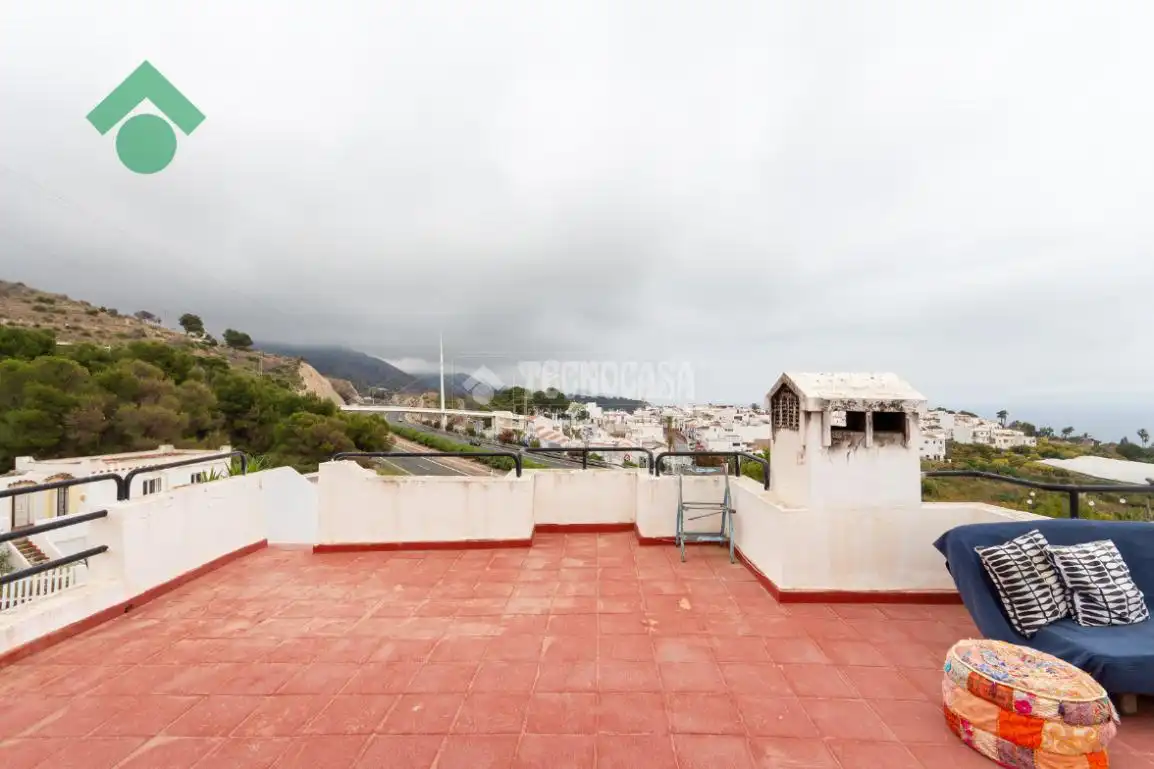 Terraza de Casa adosada en venta en Nerja con Aire acondicionado, Terraza y Balcón