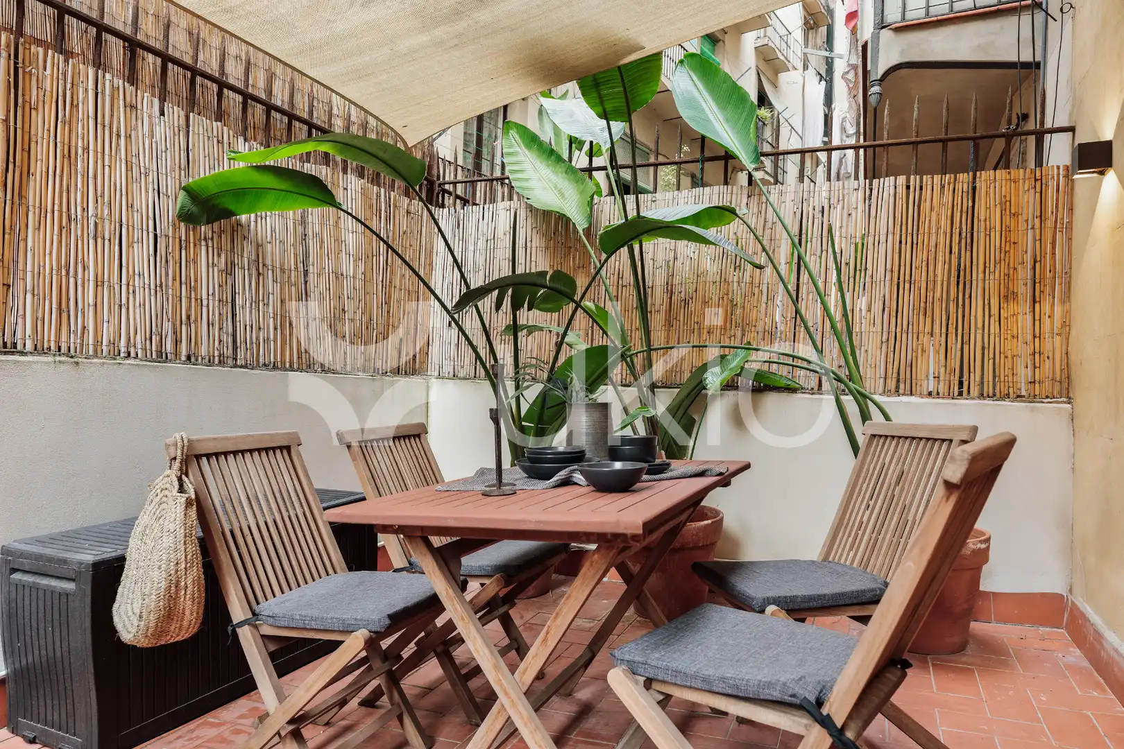 Terrassa de Apartament de lloguer en Barcelona amb Aire condicionat, Calefacció i Terrassa