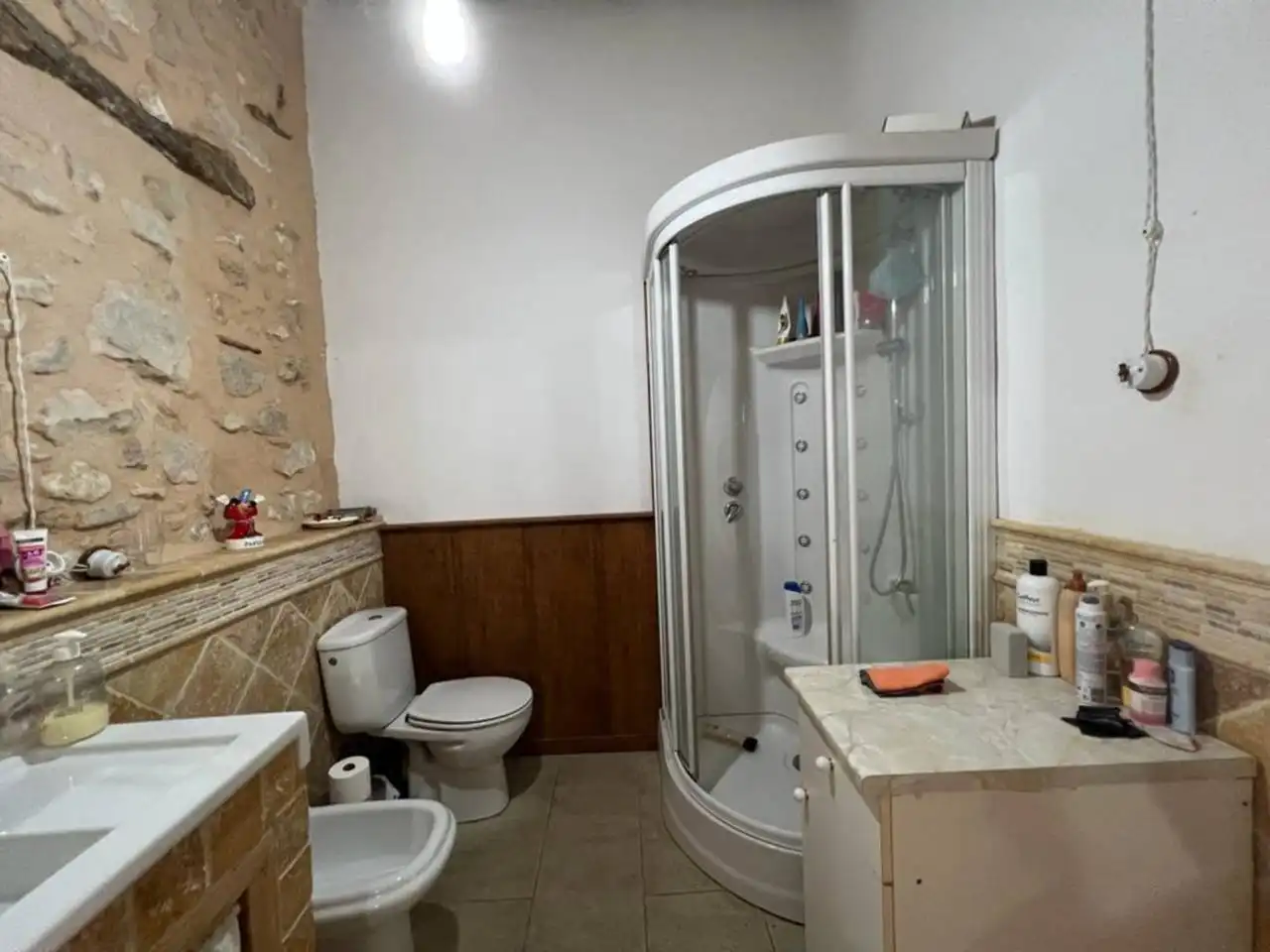 Bathroom of Houses for sale in Penàguila  with Air Conditioner, Heating and Terrace