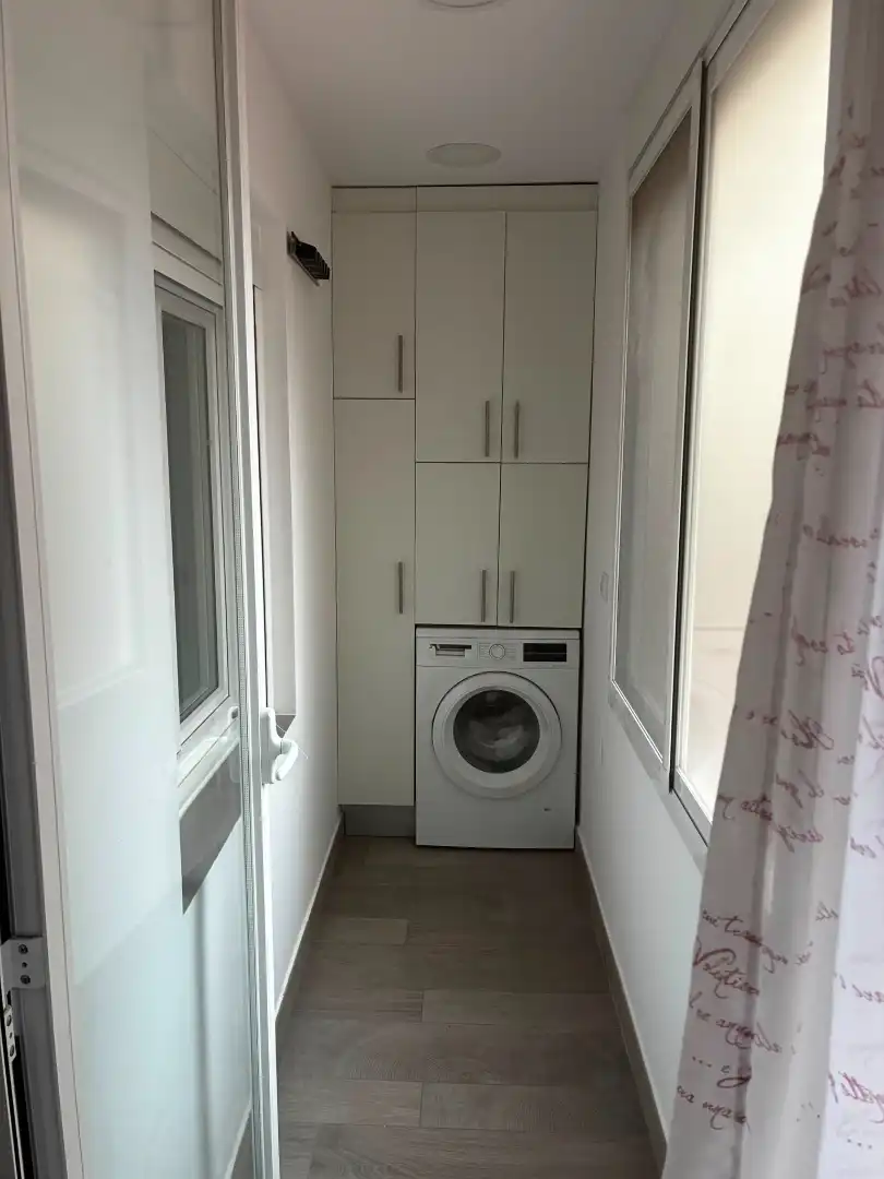 Terrasse von Wohnung zur Miete in Zaragoza mit Heizung, Möbliert und Ofen