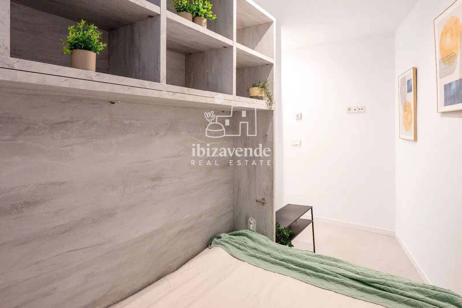 Bedroom of Flat for sale in Eivissa  with Air Conditioner, Heating and Terrace
