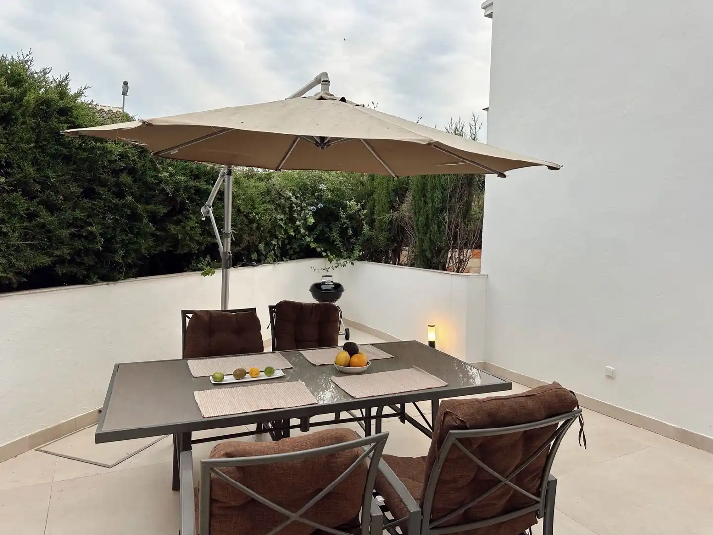 Terrassa de Apartament de lloguer en Marbella amb Aire condicionat, Calefacció i Moblat