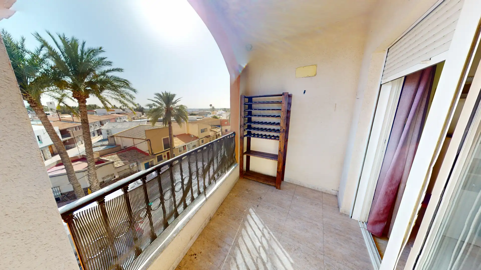 Balcony of Flat for sale in San Isidro  with Furnished