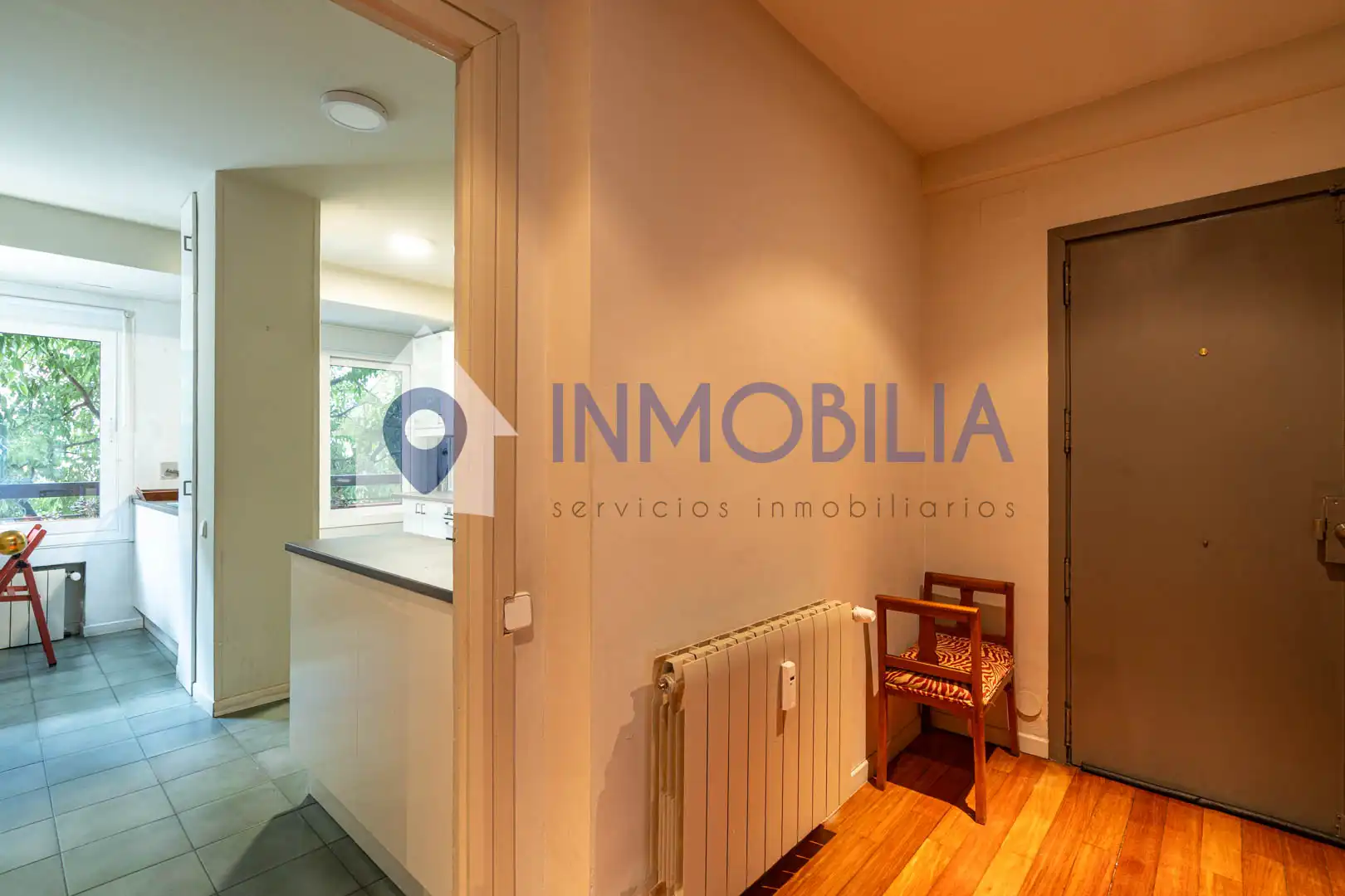 Vista exterior de Piso en venta en Madrid con Calefacción, Jardín privado y Trastero