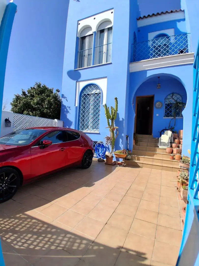 Exterior view of Detached homes for sale in Sanlúcar de Barrameda  with Air Conditioner, Heating and Terrace