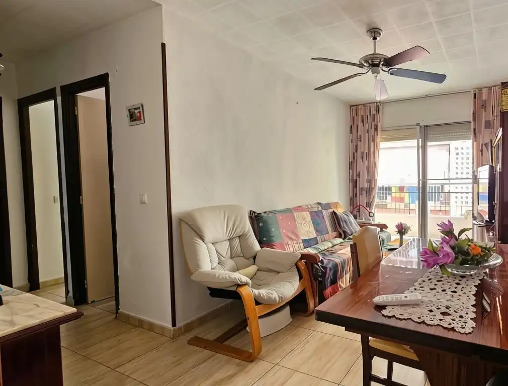 Living room of Apartments for sale in Benidorm  with Air Conditioner, Terrace and Storage room