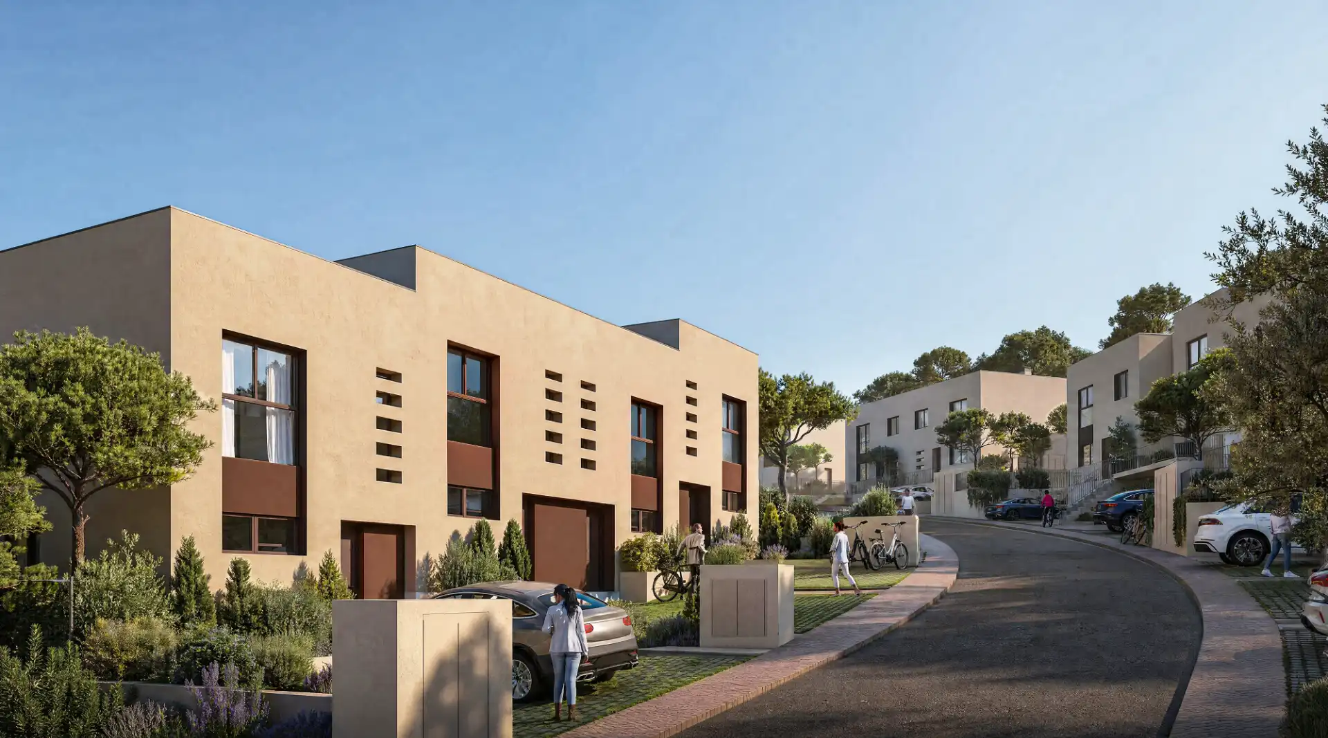 Casa a schiera di nuova costruzione con giardino in vendita a Carrer sa Roda 20