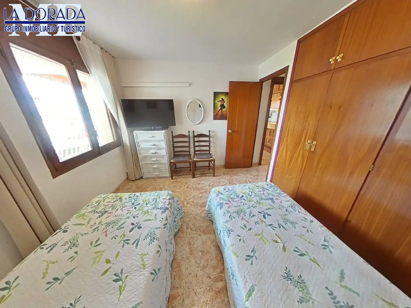 Bedroom of Flat for sale in Cambrils  with Air Conditioner, Furnished and Balcony