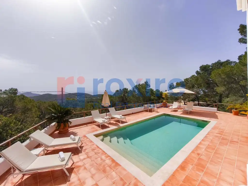 Swimming pool of Houses for rent in Sant Josep de sa Talaia  with Air Conditioner, Private garden and Terrace