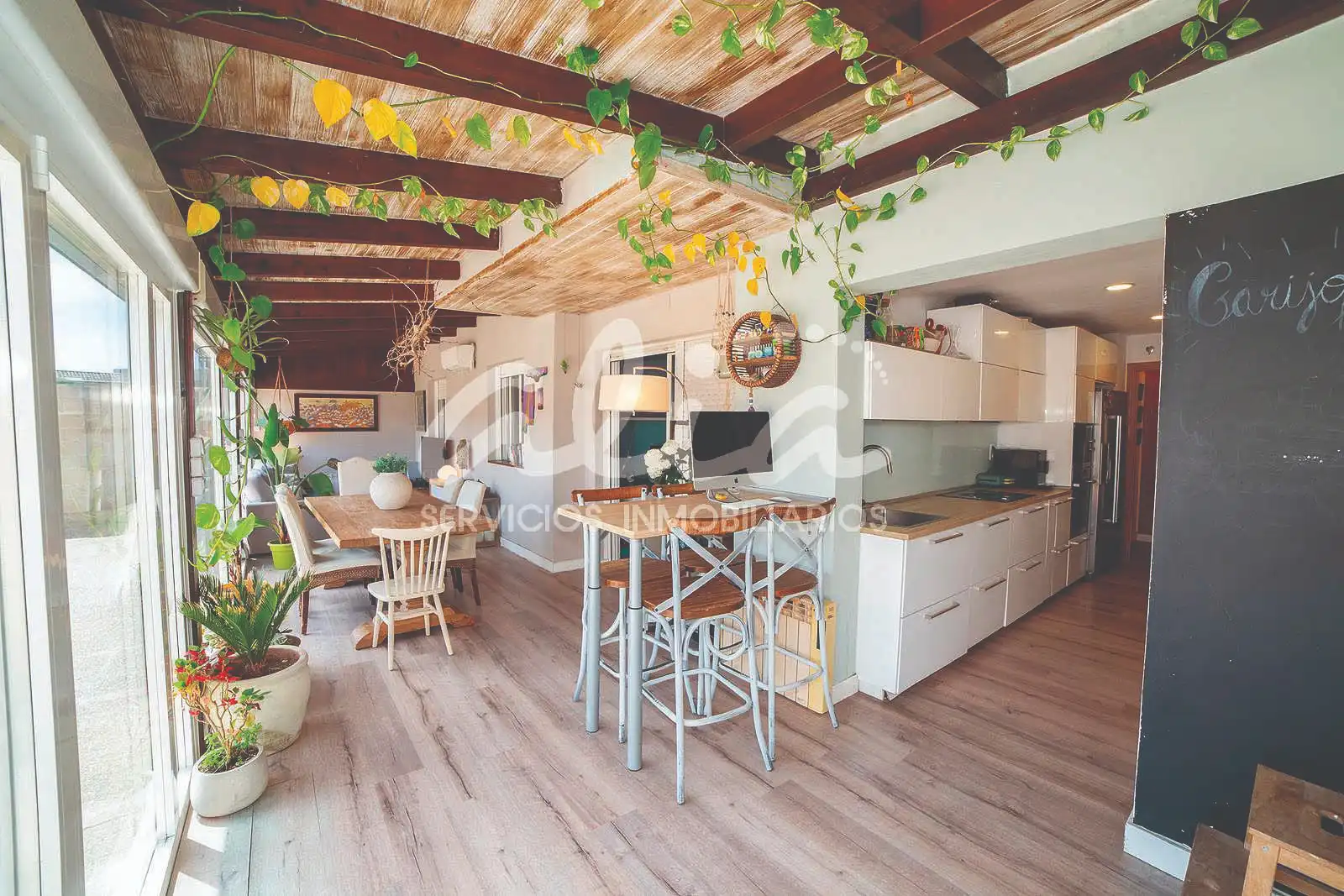 Kitchen of Flat for sale in San Martín de la Vega  with Air Conditioner, Heating and Parquet flooring