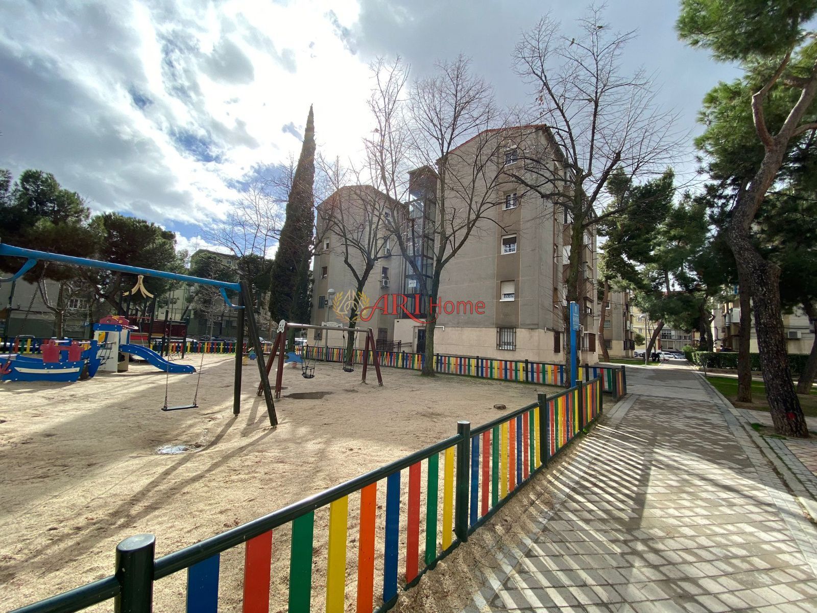 Exterior view of Flat for sale in  Madrid Capital  with Air Conditioner