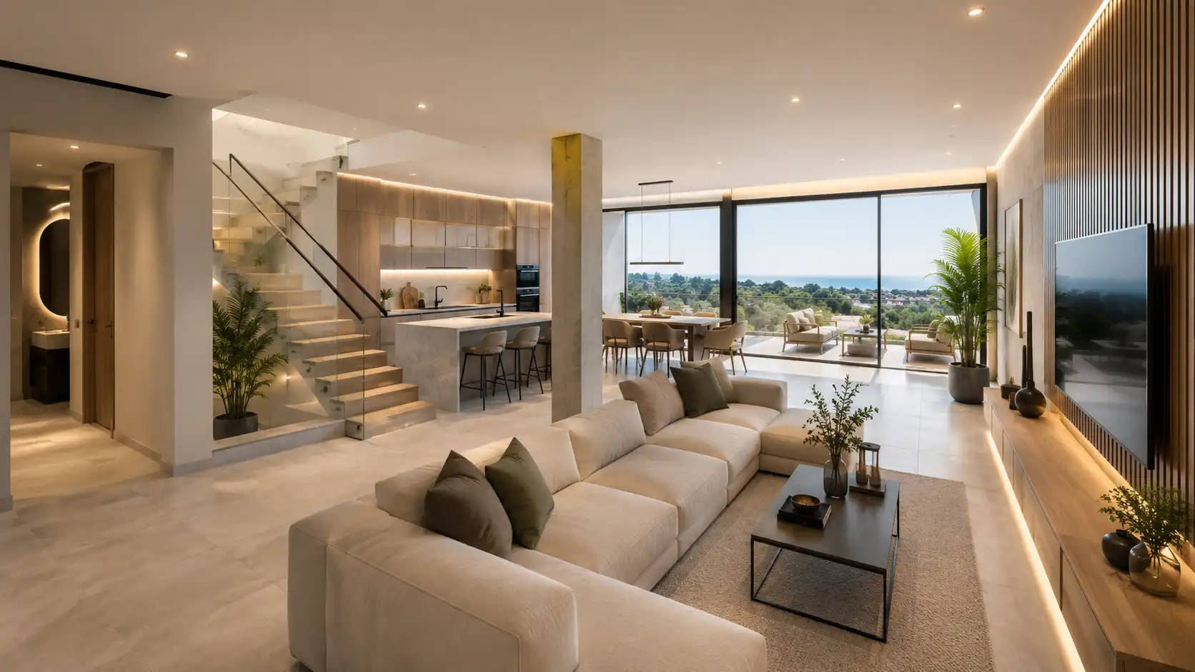 Sala de estar de Casa o chalet en venta en Cabrils con Jardín privado, Terraza y Trastero