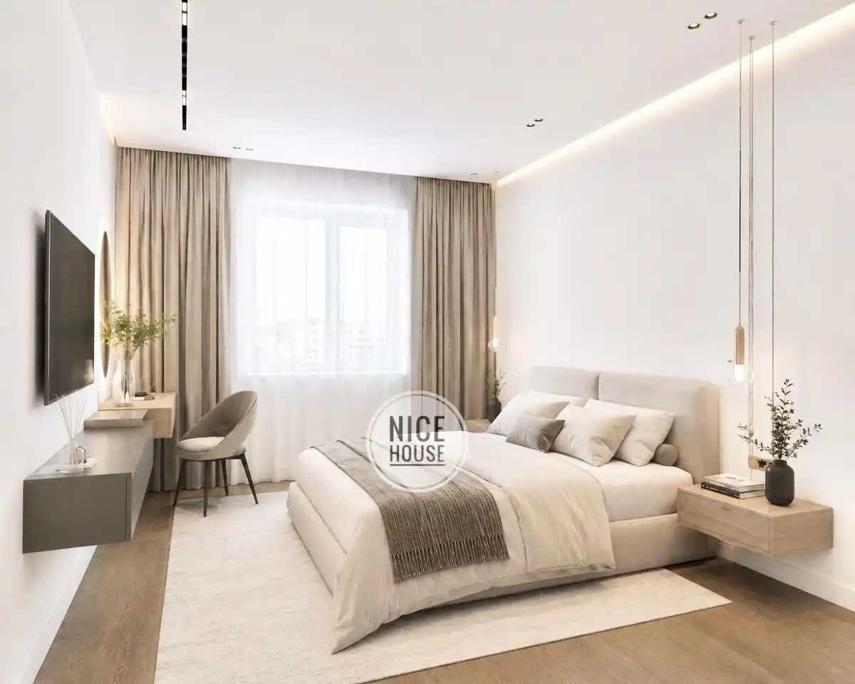 Bedroom of Flat for sale in Getafe  with Air Conditioner