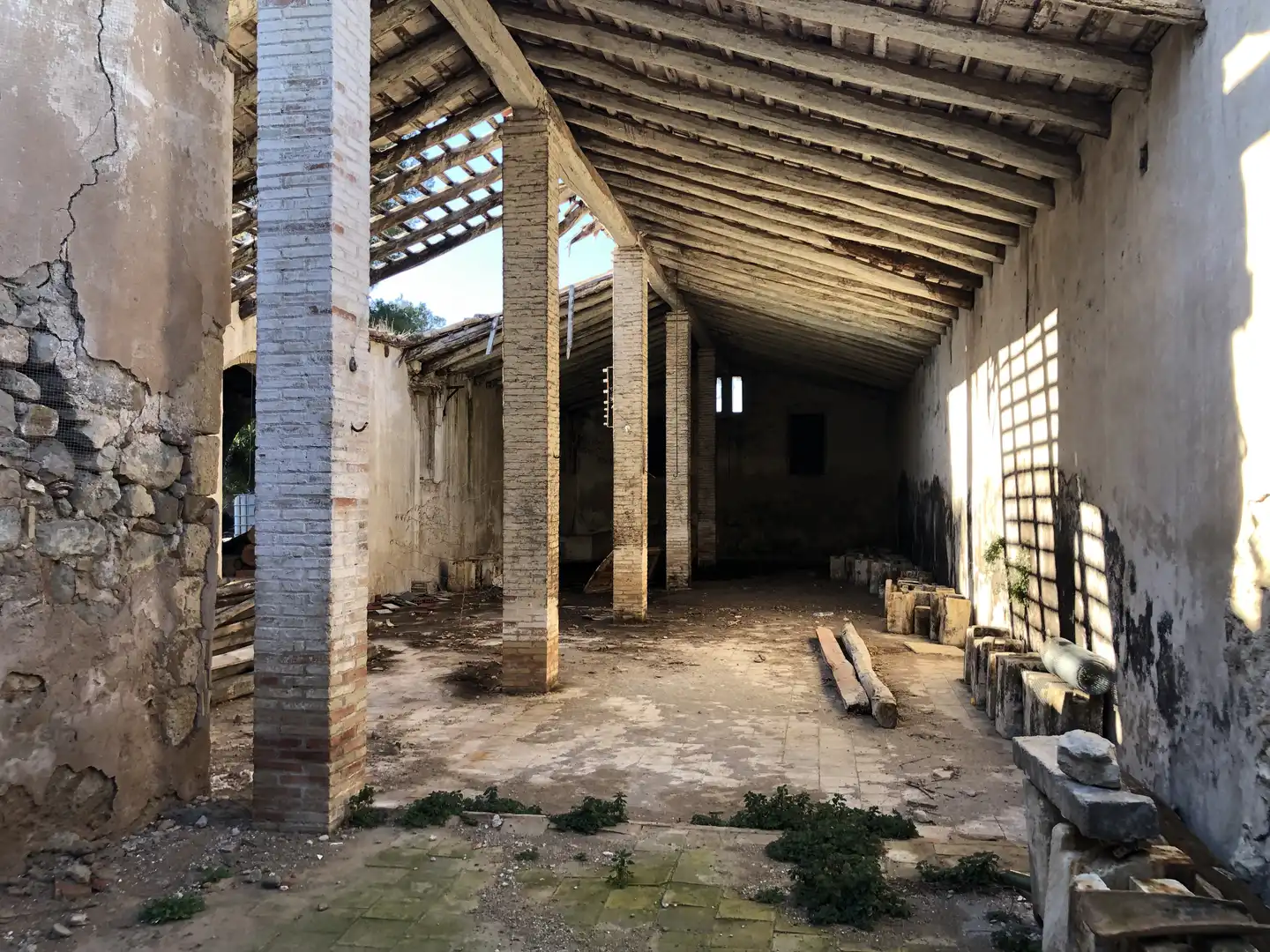 Vista exterior de Finca rústica en venta en Castellví de la Marca