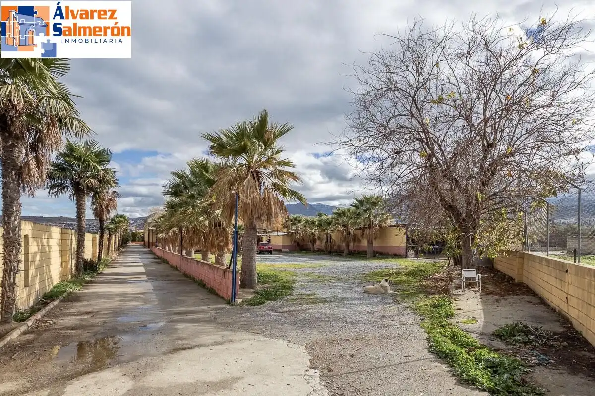 Vista exterior de Casa o xalet en venda en La Zubia amb Jardí privat