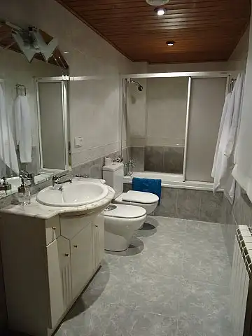 Baño de Casa o chalet en venta en Castelldans con Calefacción, Terraza y Amueblado