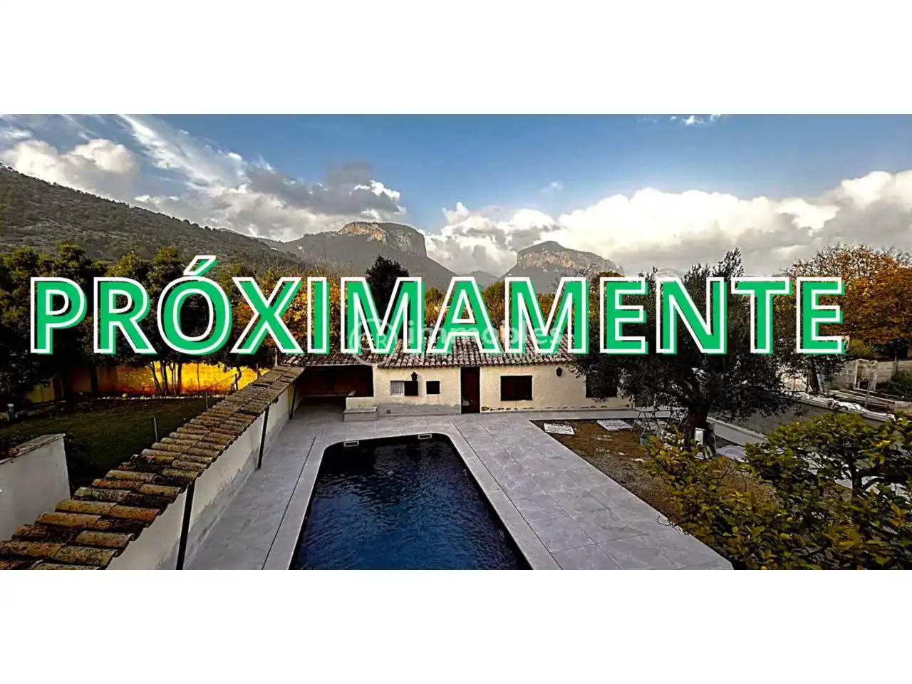 Vista exterior de Casa adosada de alquiler en Alaró con Aire acondicionado, Calefacción y Jardín privado