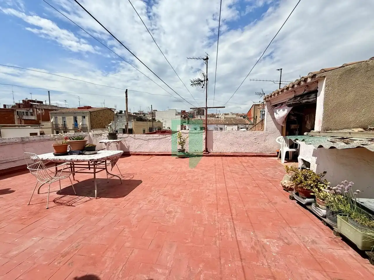 Terrassa de Casa adosada en venda en Badalona amb Terrassa i Balcó