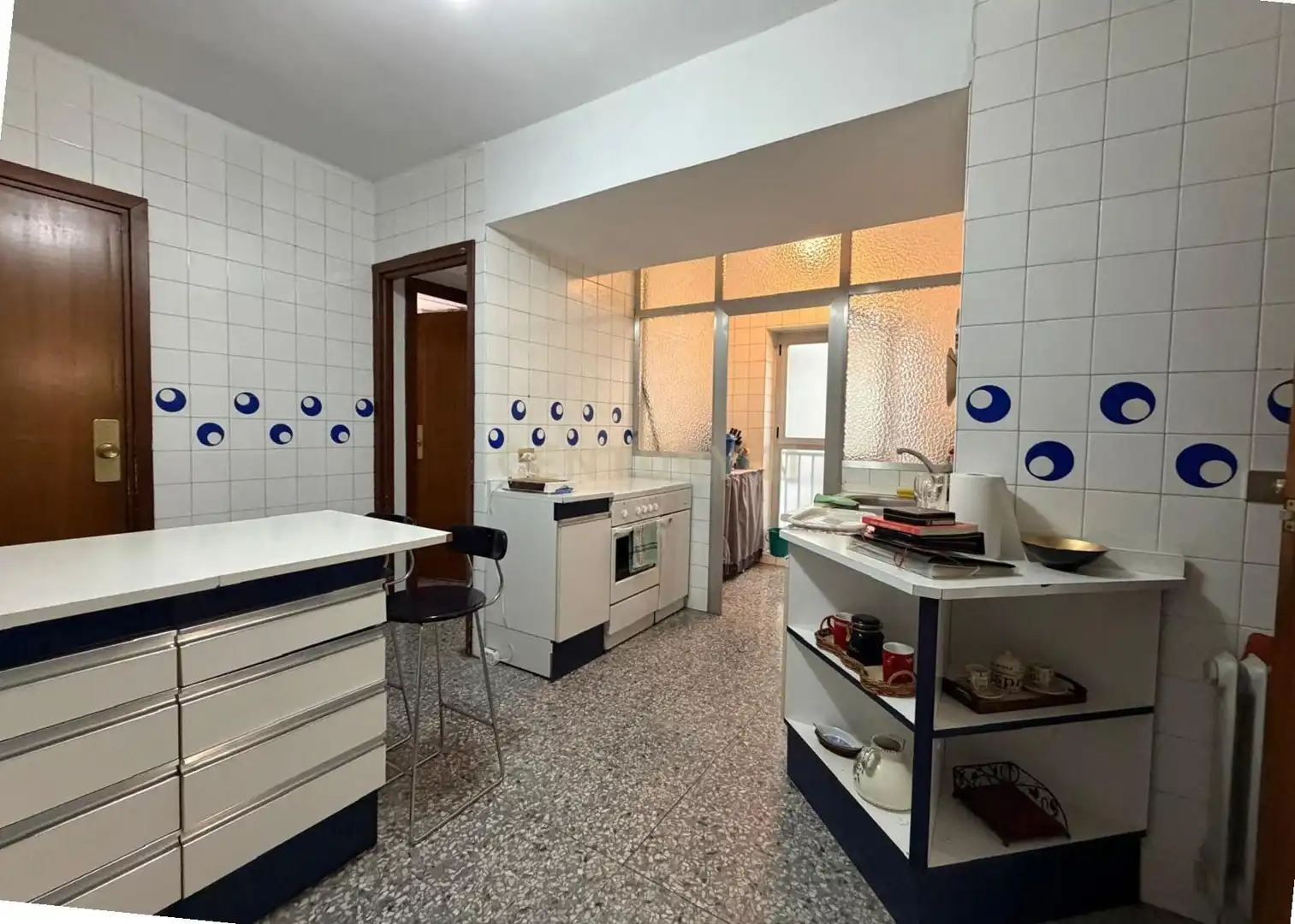 Kitchen of Flat for sale in Cáceres  with Air Conditioner and Washing machine