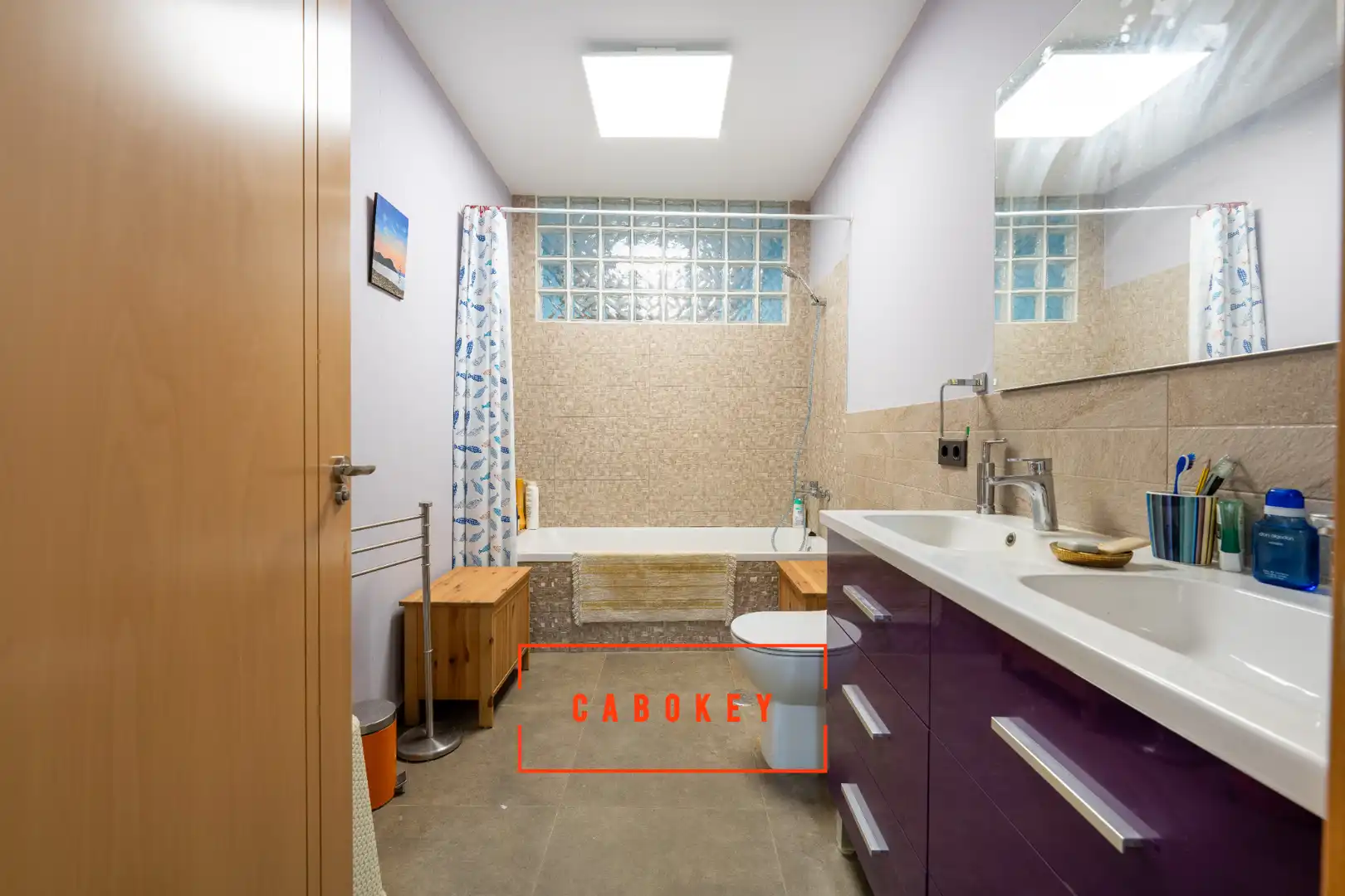 Bany de Casa o xalet en venda en Tabernas amb Aire condicionat, Calefacció i Jardí privat
