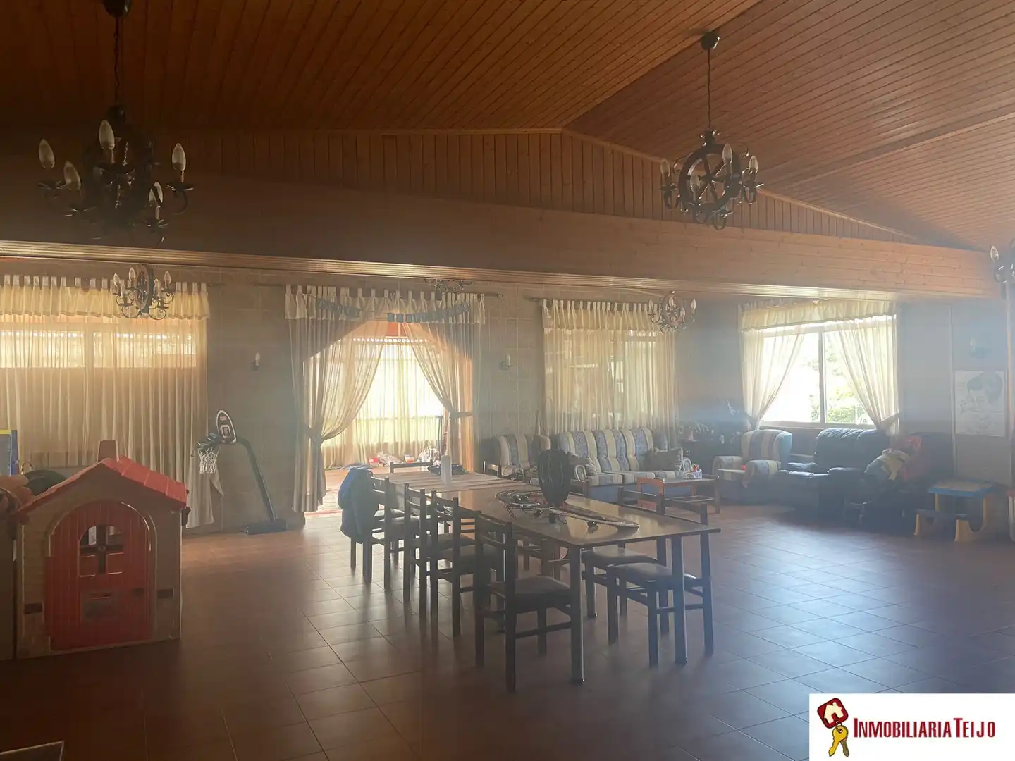Dining room of Houses for sale in Narón  with Heating, Private garden and Terrace