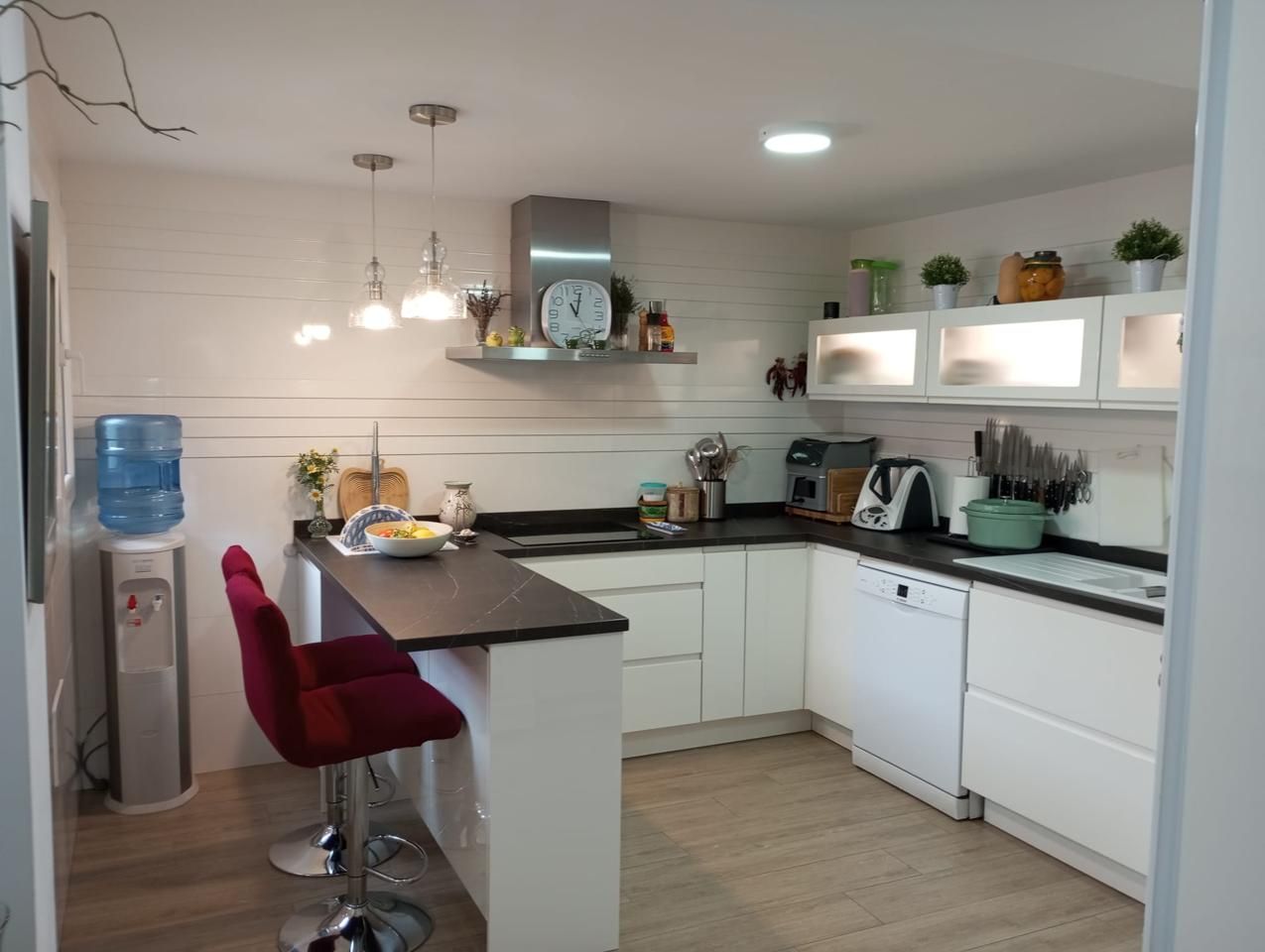 Kitchen of Single-family semi-detached for sale in Málaga Capital  with Air Conditioner, Terrace and Storage room
