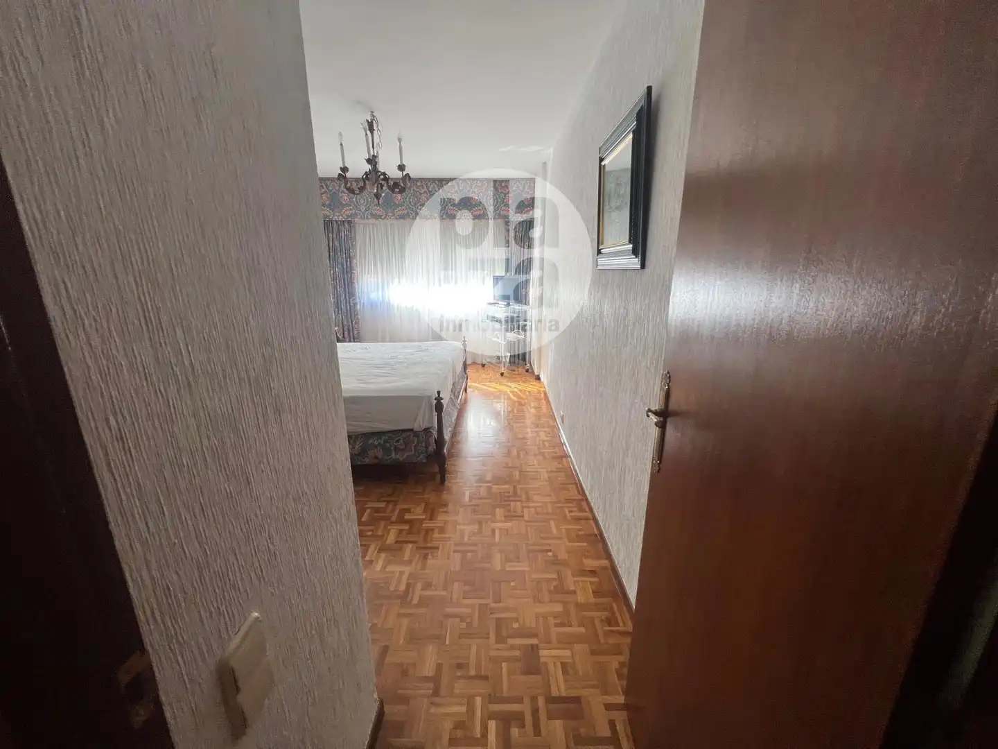 Bedroom of Flat for sale in Burgos  with Heating, Terrace and Storage room