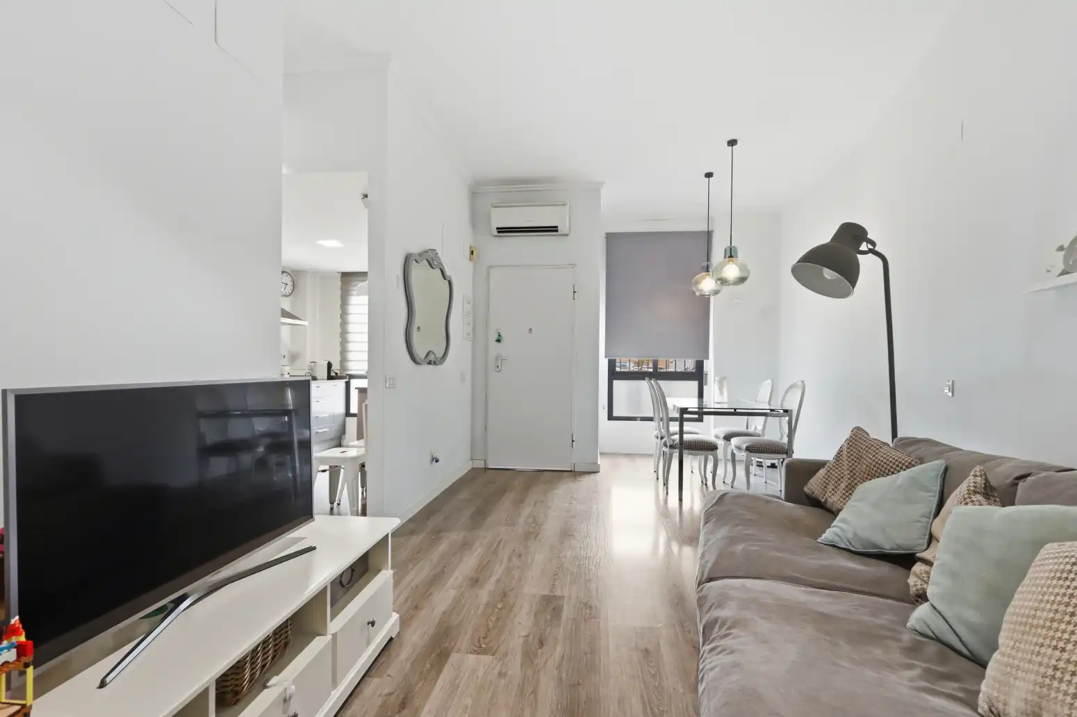 Sala de estar de Piso en venta en Alaquàs con Aire acondicionado y Trastero