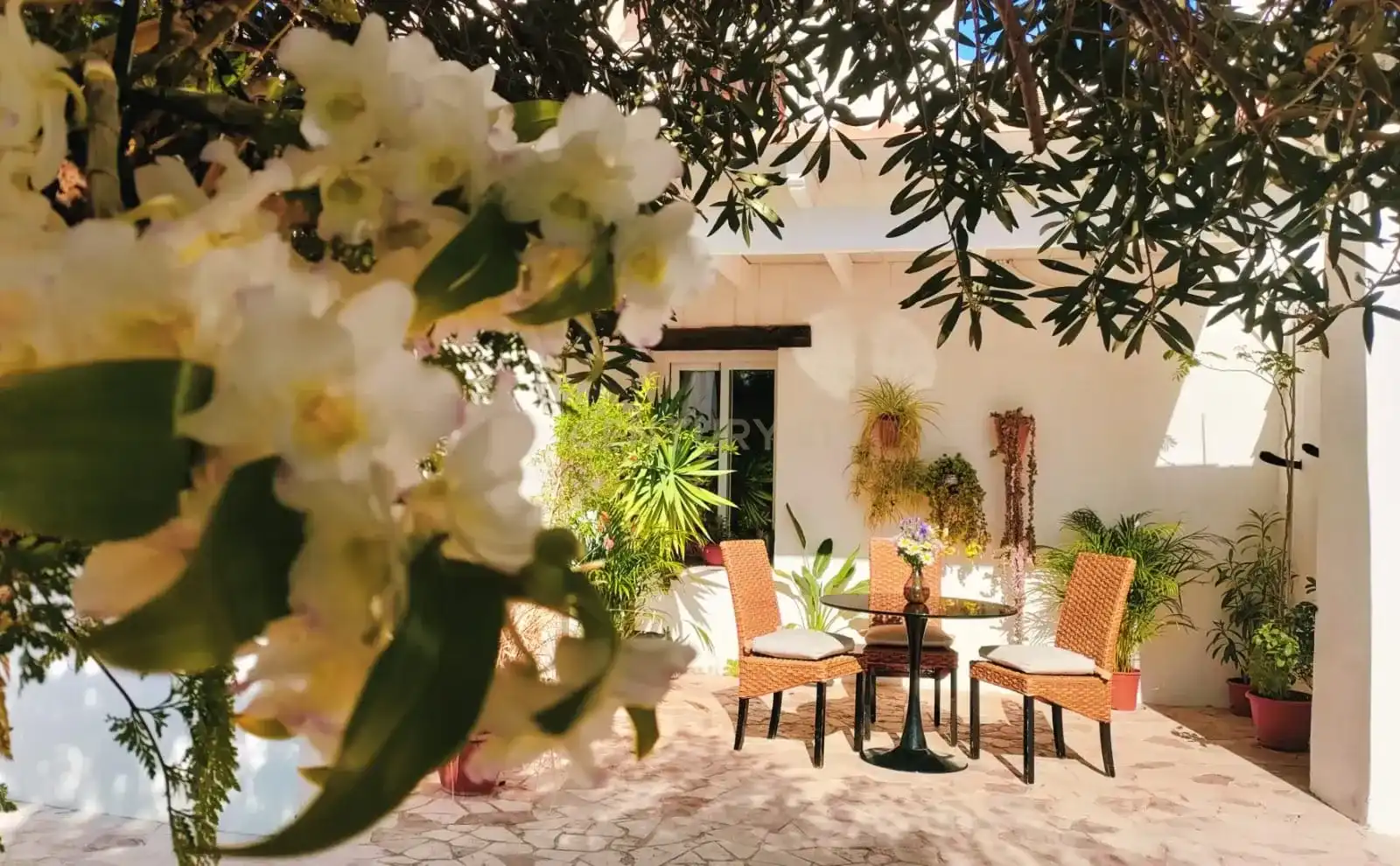 Terrassa de Casa o xalet en venda en Málaga amb Aire condicionat, Jardí privat i Traster