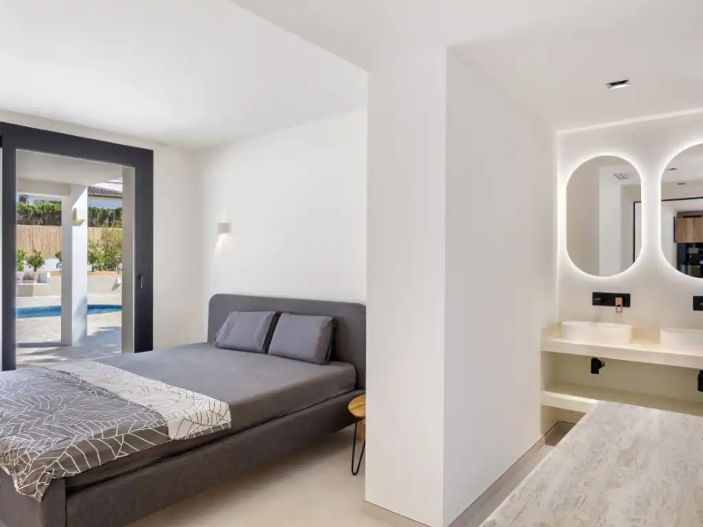 Dormitori de Casa o xalet en venda en Jávea / Xàbia amb Aire condicionat, Jardí privat i Terrassa