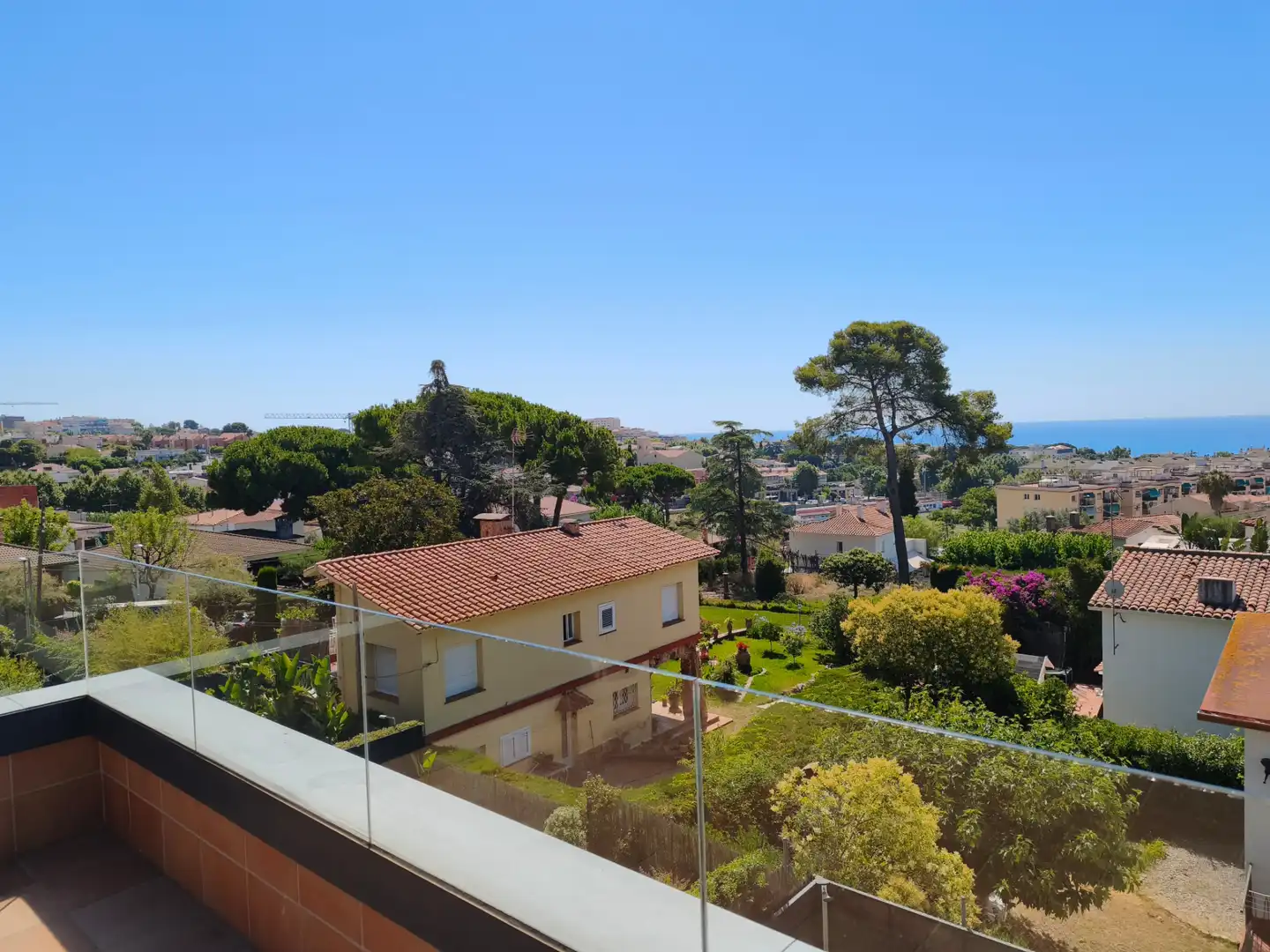 Terraza de Casa o chalet en venta en Alella con Aire acondicionado, Calefacción y Jardín privado