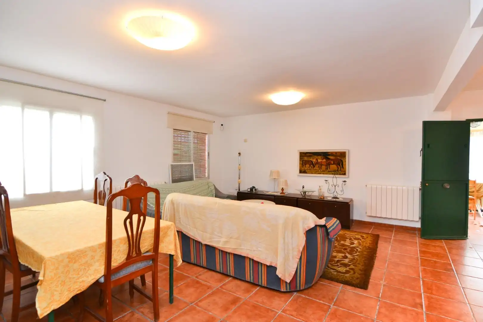 Sala de estar de Casa o chalet en venta en Escalona con Jardín privado, Terraza y Trastero