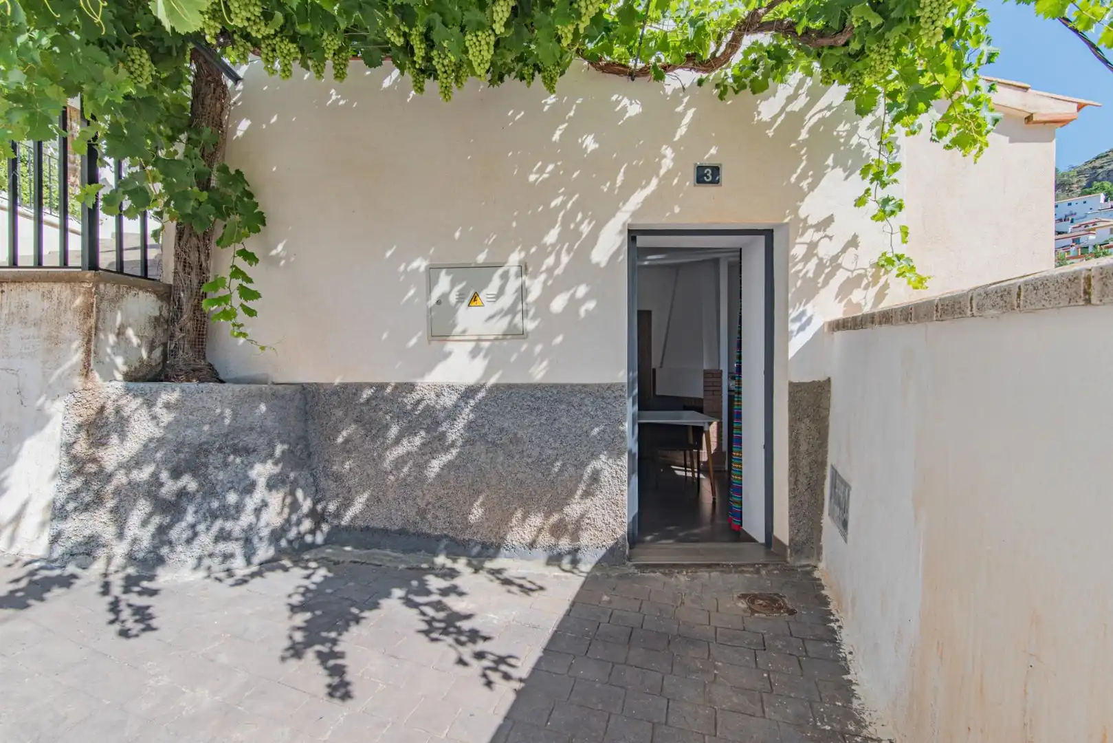 Vista exterior de Casa adosada en venta en Quéntar con Calefacción, Terraza y Trastero