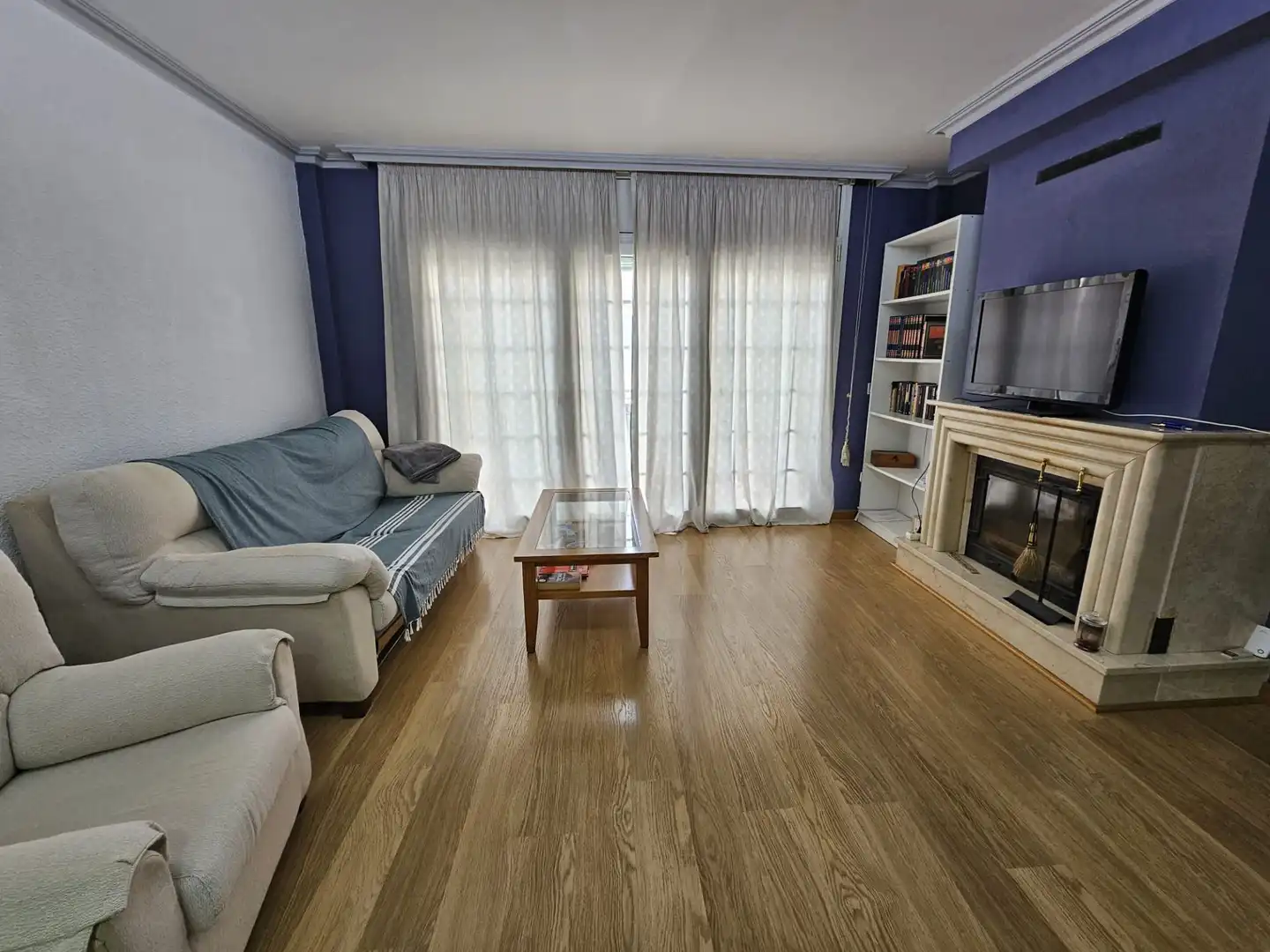 Sala de estar de Casa adosada en venta en Cambrils con Aire acondicionado, Terraza y Amueblado