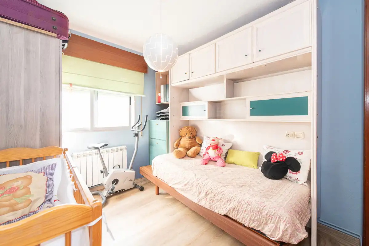 Bedroom of Flat for sale in Madrid  with Terrace
