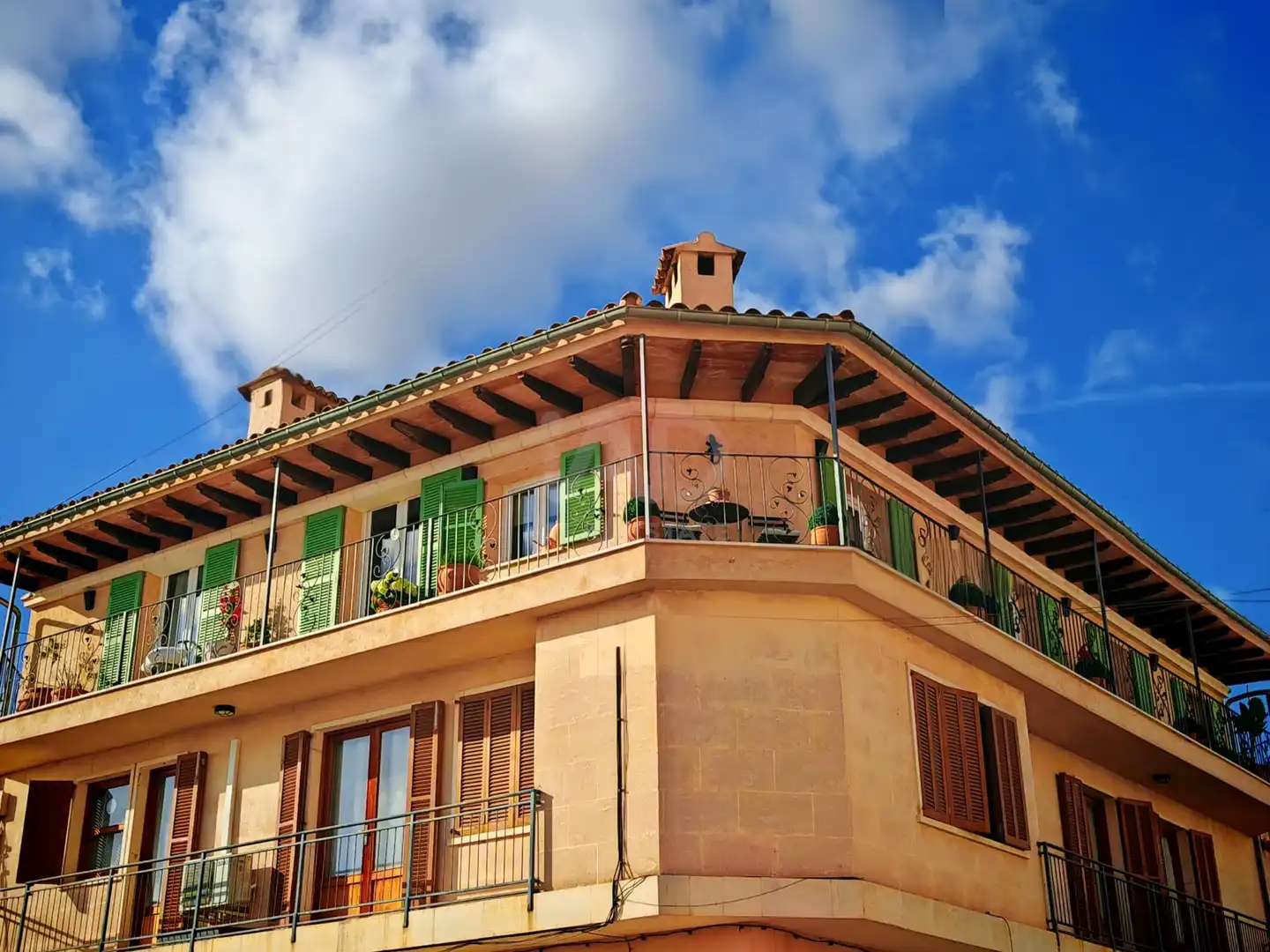 Vista exterior de Àtic en venda en Montuïri amb Aire condicionat i Calefacció