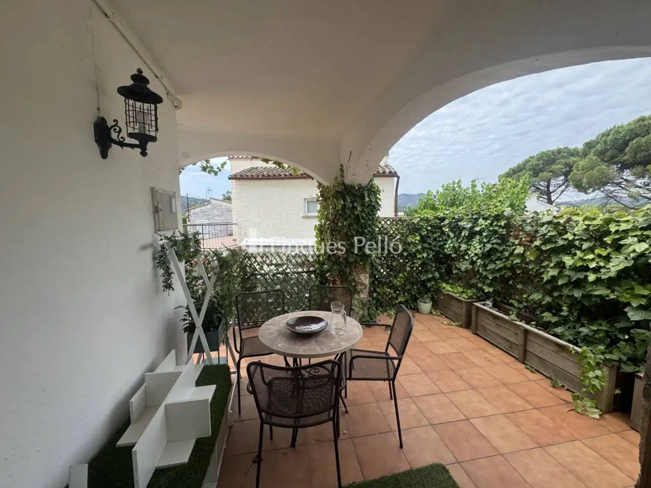 Terraza de Casa o chalet en venta en Santa Cristina d'Aro con Calefacción, Jardín privado y Terraza